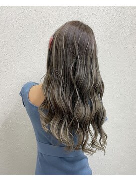 アウルム 下北沢(aurum) 【ロング】ホワイト系ミルクグレージュ♪