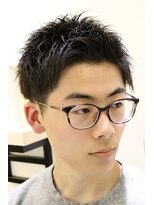 ヨシザワインク プレミアム 築地店(YOSHIZAWA Inc. PREMIUM)&nbsp;20代30代アップバンクツーブロック束感ショート刈り上げスタイル