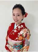 TAKAKOstyle☆キレイめ 振袖アップ
