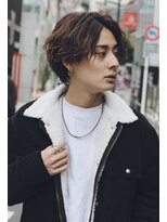 リークフー(Ree cu fuu)&nbsp;男くさい、ツイストスパイラル　センターパート　モテ髪　短髪