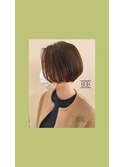 【恵比寿】30代40代50代ひし形×大人可愛いショートボブ