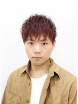 アンジュ 佐賀みやき店(Ange) ピンクブラウン　ショートマッシュ