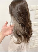 O-tete ミルクティーグレージュインナーカラー