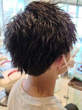 アース 浦安店(HAIR&MAKE EARTH) ツーブロック×ソフトツイスト