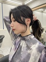 ロンド マーレ 天神大名店(Lond mare) イメチェン/チェリーブラウン/ダークアッシュ/束感/髪質改善