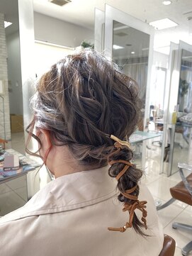 フォルテ 中田店 ポニーテールアレンジ