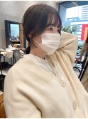 顔まわりカット　前髪　イメチェン　haruhi 【浦和】