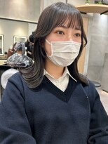 グロー 大宮(GLROW)&nbsp;韓国　ミディアム　ロブ　顔まわり　haruhi【大宮】