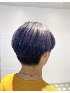 ゲーム 原宿店(GAME) ラベンダー/ダブルカラー/ブリーチ/メンズカットトリートメント