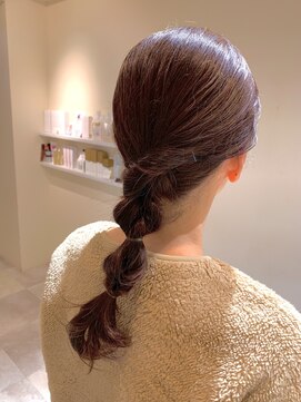 アイディール 心斎橋店(:ideal) 簡単アレンジ♪