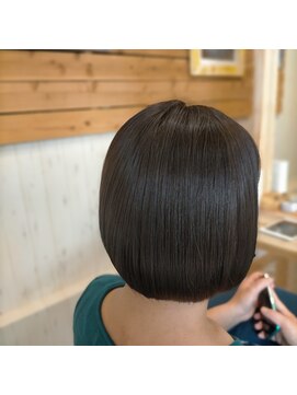 ラグナ ヘアー ホーム(LAGUNA hair home) ☆なめらかボブ×ラベンダー☆