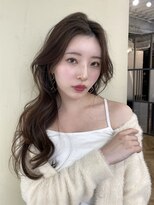 シエルバイアフロート(ciel by afloat)&nbsp;ウェーブヘア/オリーブ/レイヤーカット