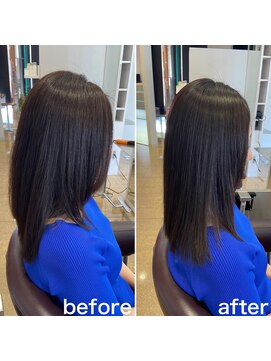 レッド(ReD) 縮毛矯正　美髪ストレート