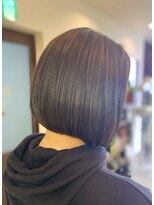 ソーホープレミアム(SOHOpremium)&nbsp;ショートボブスタイル×白髪染め@30代@40代@50代@60代