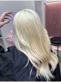 抜きっぱなしブロンド/リタッチブリーチ/ブロンド/ハイトーン