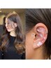 【SNSで話題】似合わせカット+美髪カラー+耳つぼジュエリー　￥8300