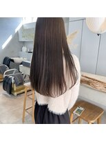 ミント(mint)&nbsp;ブリーチなしダブルカラー！透明感オリーブグレージュ！