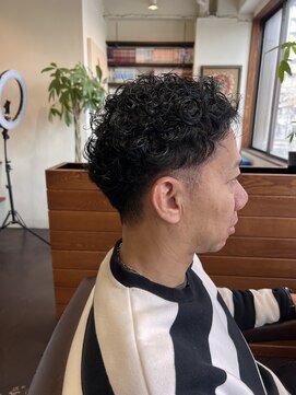 スープレックス ヘアーデザイン(SOUPREX HAIR DESIGN) 美フォルム!メンズ刈り上げカール 20代 30代 40代 50代