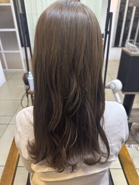 エミュ 中央駅店(eMu) ブリーチなしwカラー！ヘーゼルベージュ♪