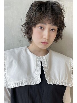 バロンフェム(baLon.fem) 【Stylist ai honda】ミニウルフパーマ