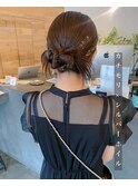 20代30代40代前髪ありカチモリヘア韓国風まとめ髪セット