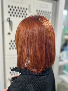 マティーナ ヘアー 池袋(Matina hair) 【オレンジカラー】池袋美容室