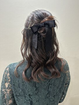 ルピナス(Lupine.) 【Honoka】カチモリハーフアップ♪