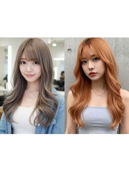 ハイクオリティだから叶えられる☆憧れの透明感カラーをあなたの髪でしっかり再現◎繊細な色味もお任せ♪
