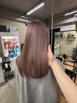 スオーノ(SUONO)&nbsp;ピンクベージュ×ブラック