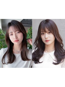 上品に揺れるレイヤーで動きとツヤをプラス＊軽やかにキマるミディアム～ロングで魅力を引き出す♪[千葉駅]