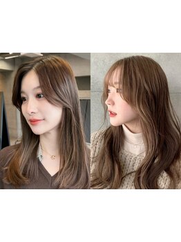 ダメージ最小限の最旬デザインカラー！繰り返すほどに艶めく、あなただけの理想の髪色へ。