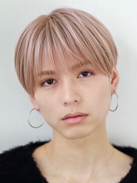 オーシャントーキョー 原宿(OCEAN TOKYO) シースルーラウンドマッシュハイトーンショート