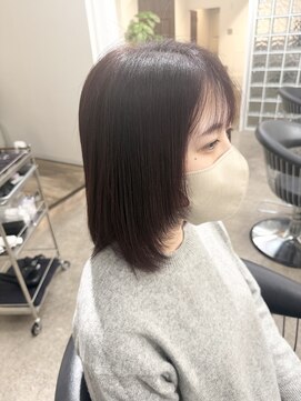 ハムレッツ 名古屋 ボブ、ショートボブ、ショートヘアー髪質改善縮毛矯正白髪染め◎