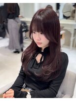 プティ(PUTY)&nbsp;くびれ巻き　レイヤーカット　顔まわりカット　韓国