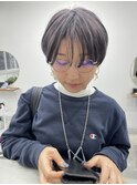 透明感グレージュブリーチショート/コンパクトショート