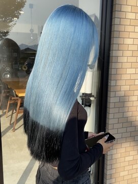 シェイト 天神(ciate) 水色/ブルー/青髪/シルバー/Instagram→@ciate_mst