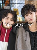 スペインカール/スパイキーショート/フェザーパーマ/新宿/メンズ