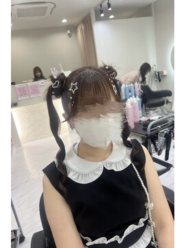ヘアセットクラン リリー 東梅田店(hair set Clan lily) セーラームーンヘア
