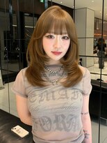 レイズ 国分寺店(RAYS)&nbsp;レイヤーカット顔周りカット・海外風・流れる前髪［国分寺］