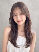 エリス ナンバ(Eliss Namba)&nbsp;モカベージュ×レイヤーカット