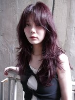 ディーン ジュスィ 栄店(DEAN JECY) 似合わせレイヤーカット+Bordeaux color