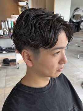 キリ 逗子(kiri) 逗子葉山メンズパーマニュアンスパーマメンズフェザーパーマ328