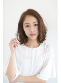 【CINQ】大柳　お手入れ簡単ゆるふわボブ