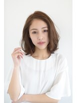 サンク ドリームプラザ店(CINQ)&nbsp;【CINQ】大柳　お手入れ簡単ゆるふわボブ