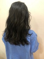 ゼストプラス(ZEST plus)&nbsp;ゆるパーマ×ダークブラウン