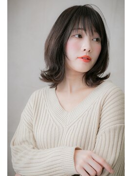 モッズヘア 越谷西口店(mod's hair) 好感度◎クラシカルな黒髪小顔外ハネボブZ越谷30代40代50代