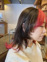 ダブル(W)&nbsp;lovely wolf pink