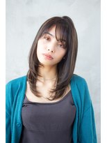 オースティン 門前仲町(AUSTIN)&nbsp;前髪かき上げイメチェンイヤリングカラーラベンダーカラーくびれ