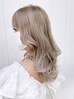 アイティーバイアルバム 松戸店(IT by ALBUM)&nbsp;プラチナベージュ_ミニウルフテラコッタくすみブルー_ba325342