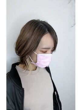 ヘアーアンドアイラッシュ ヨーク(Hair&eyelash york's) イヤリングカラーハイライトエクステ